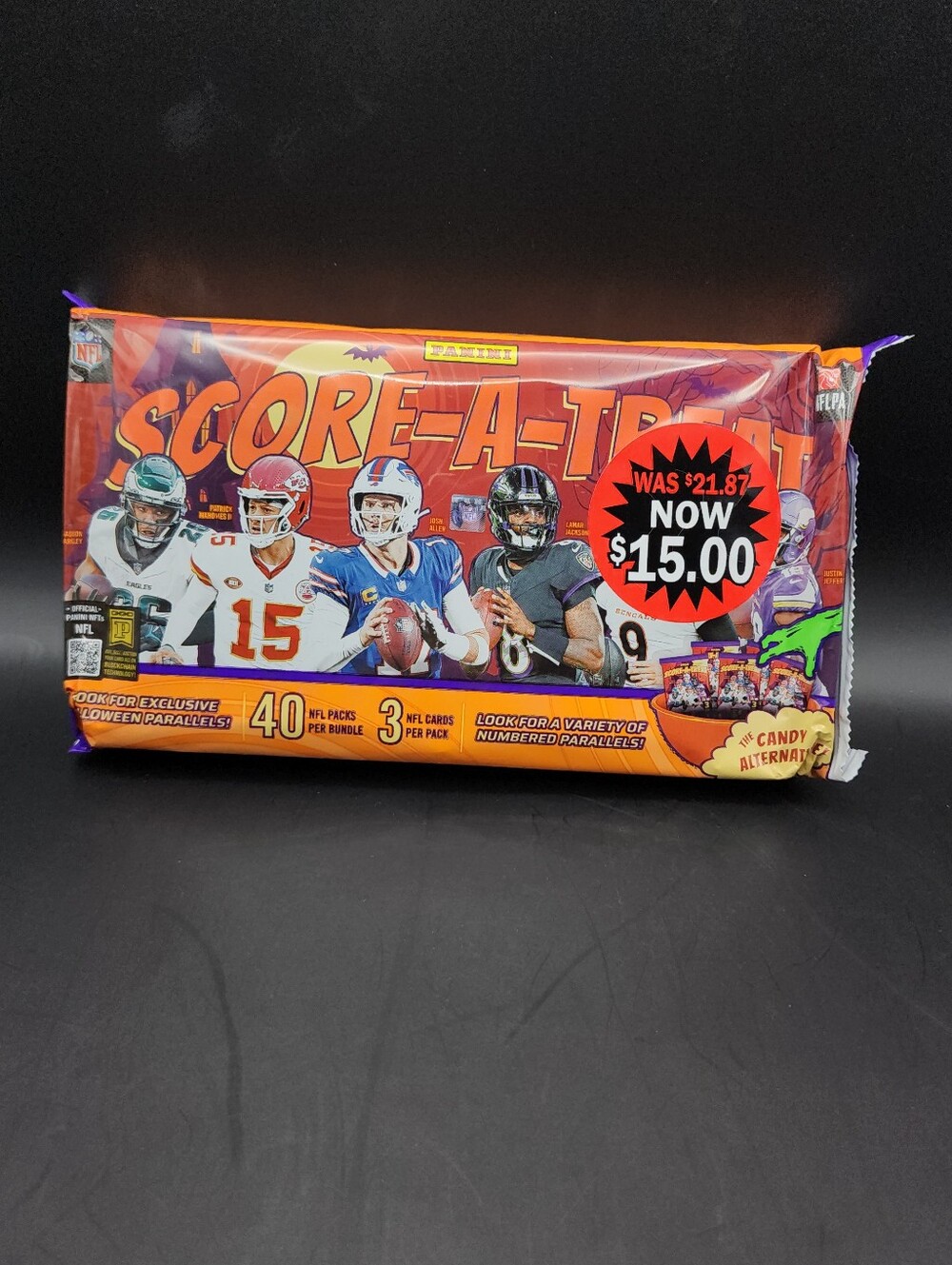 2025 Panini NFL Score Football Halloween Score-A-Treat Sealed 40 Pack Bundle